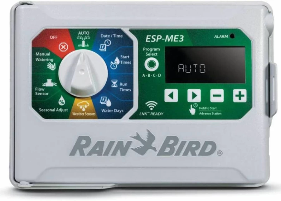 Rain Bird ESP-Me3-A1 4-Zone Smart WiFi Sprinkler Controller for Indoor and Outdoor Use