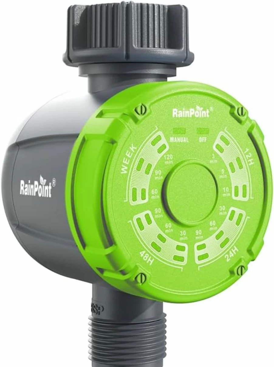 BALDR Smart Hose Timer - Automatic Garden Irrigation System with Customizable Watering Schedule, Rainproof Outdoor Sprinkler Timer for Efficient Lawn & Plant Care