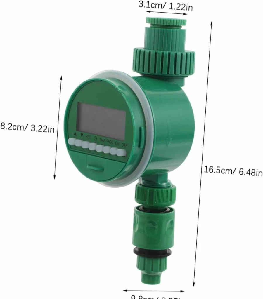 YARNOW Smart Irrigation Timer - Programmable LCD Automatic Watering System for Garden, Potted Plants, Efficient Water Management Device