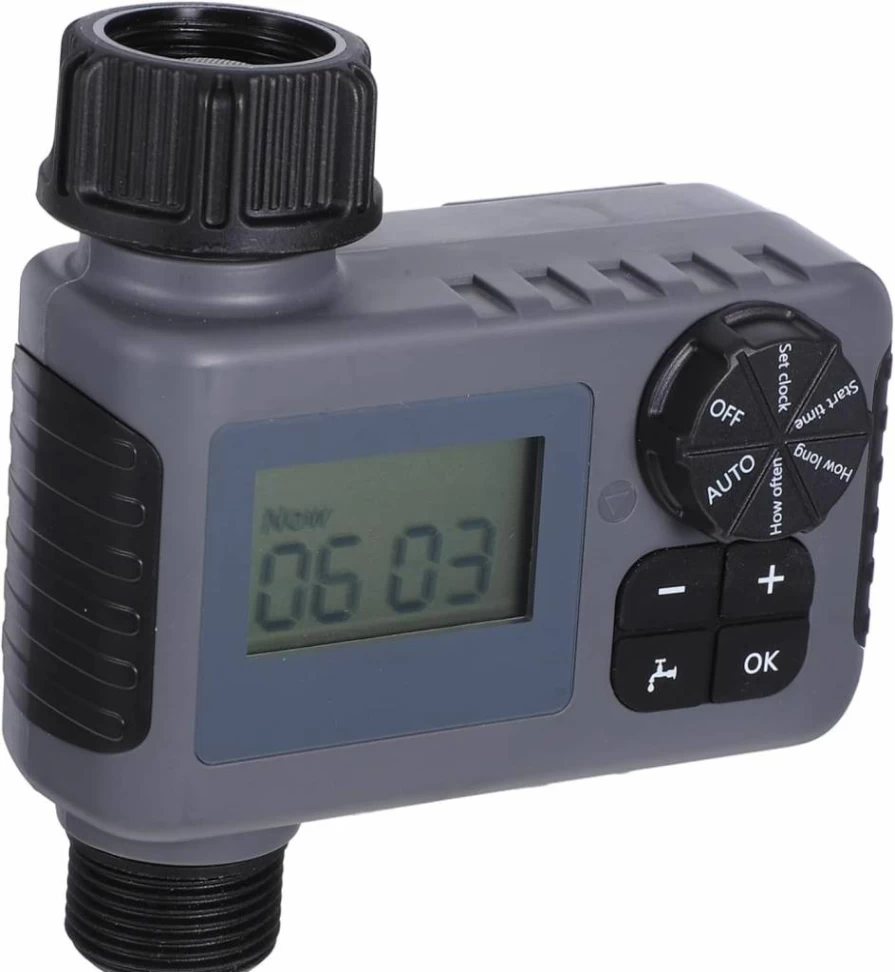 Balacoo Programmable Smart Water Timer for Garden Hose - Automatic Irrigation System with Digital Display for Outdoor Sprinkler & Drip Watering