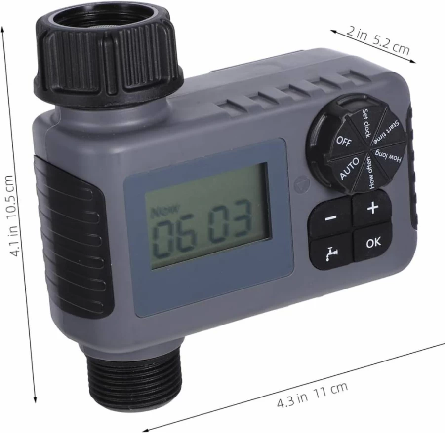 Balacoo Programmable Smart Water Timer for Garden Hose - Automatic Irrigation System with Digital Display for Outdoor Sprinkler & Drip Watering