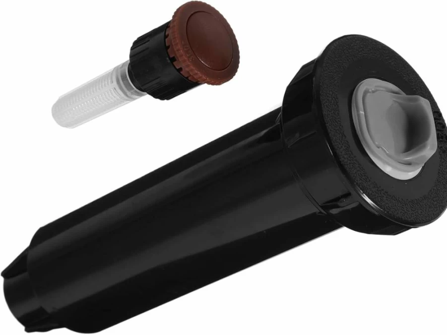 LIOOBO Smart Lawn Sprinkler Nozzle Stake - Adjustable Garden Water Sprayer with Sturdy Plastic Spike for Agriculture & Irrigation System Accessories