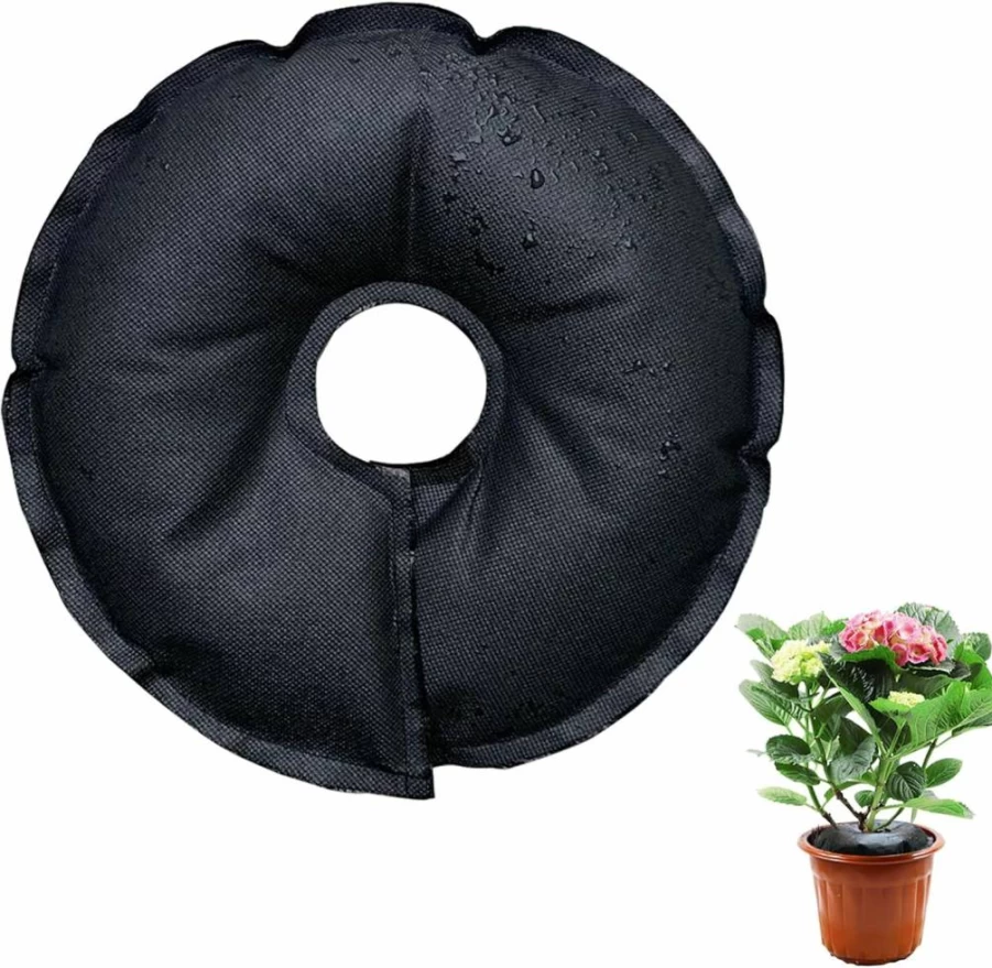 TUSAUW 12 Inch Smart Automatic Watering Mat - 30+ Day Self-Irrigation System for Plants, Trees, Herbs & Indoor/Outdoor Gardening - Durable Plastic & Rubber Plant Mat