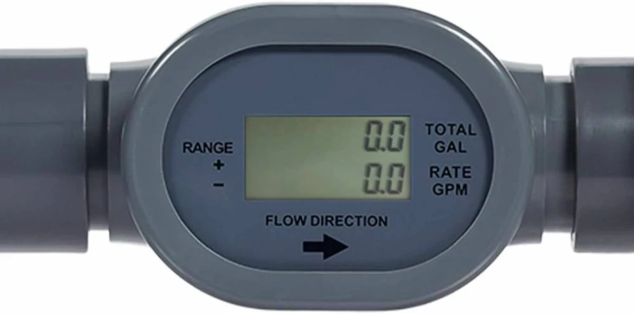 EVERYDROPMETERS 1" Smart Flow Meter with Pulse Output & LCD Display – Rachio & Spruce Compatible for Irrigation Systems