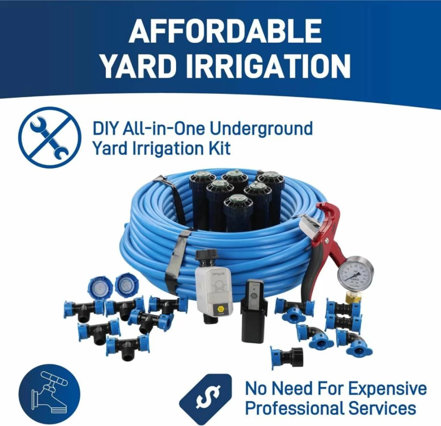 Orbit B-Hyve Smart Wi-Fi Hub 1-Zone Automatic Watering System with Hose Timer for Medium Areas