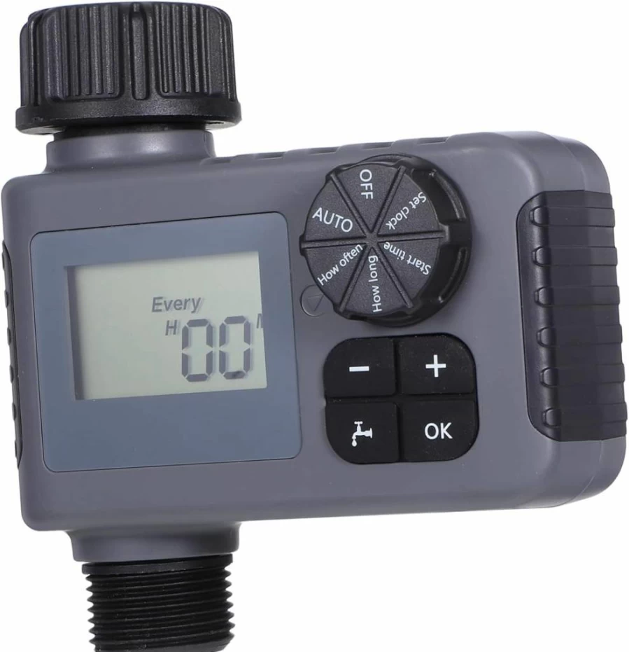Yardenfun Smart Outdoor Hose Timer - Automatic Water Irrigation Controller for Garden Faucet with Electronic Timer