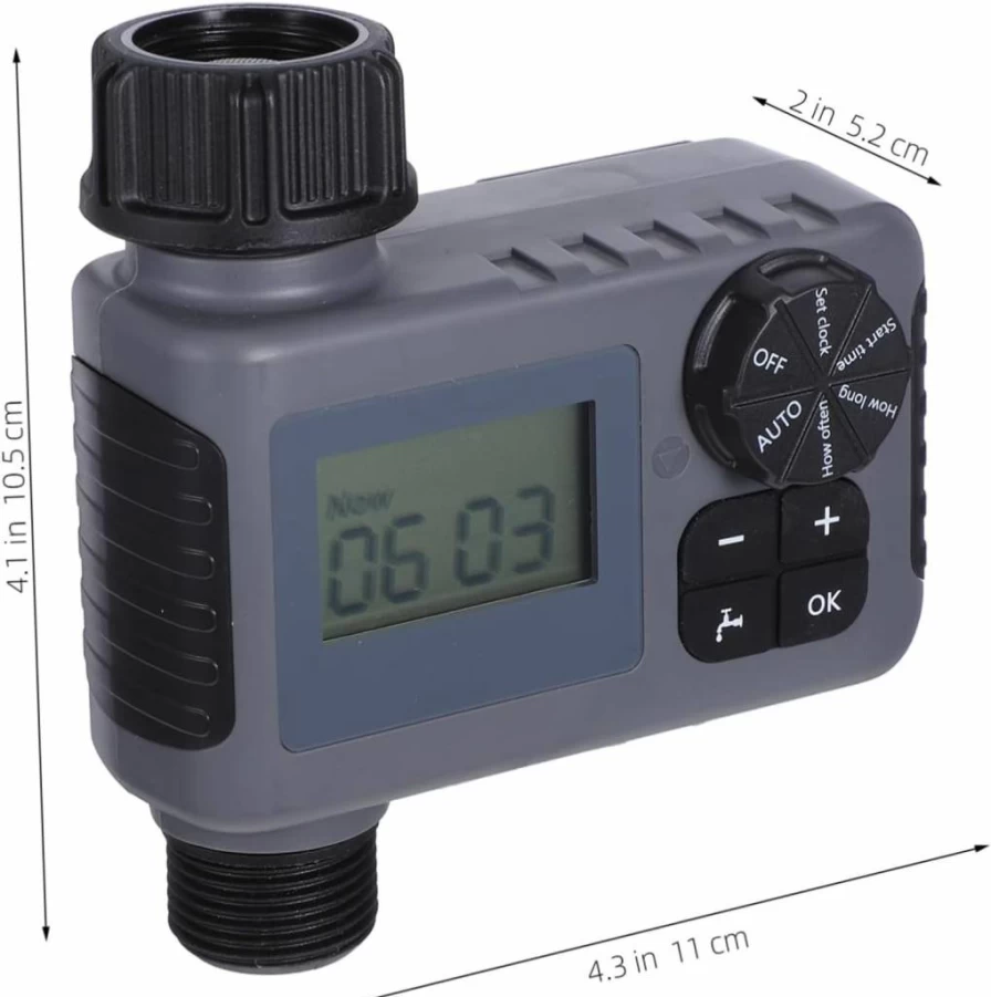 Yardenfun Smart Outdoor Hose Timer - Automatic Water Irrigation Controller for Garden Faucet with Electronic Timer