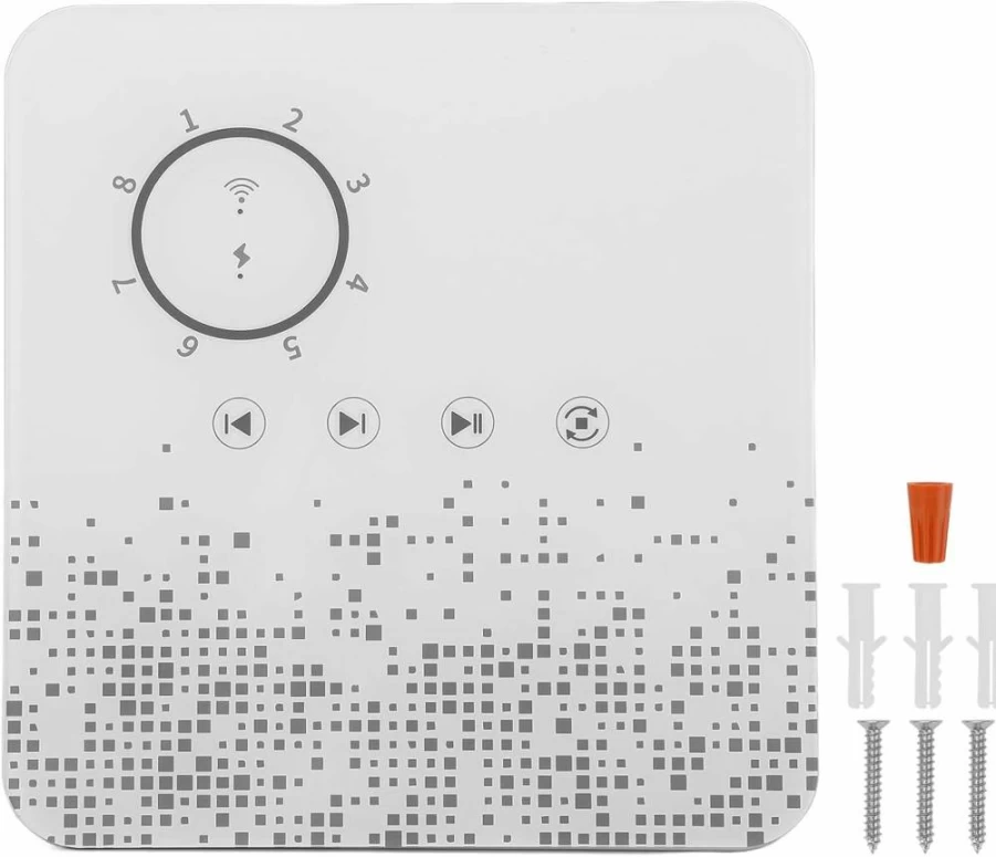 Astibym 8-Zone Smart Sprinkler Controller with Timer, Google Assistant & Tuya Compatibility, 24V AC 50/60Hz, WiFi Irrigation System for Lawn & Garden