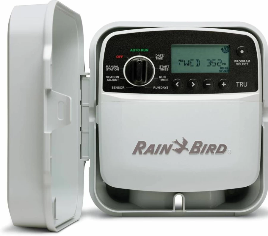 Rain Bird Tru8Iw Smart WiFi Sprinkler Controller Timer with 8-Zone Programmable Indoor Irrigation System and WiFi Module Bundle