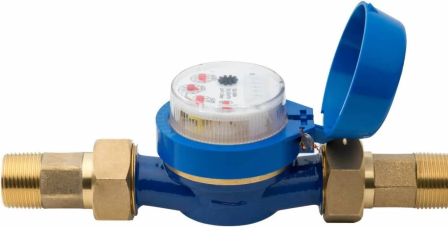 Hunter Industries HC075 Hydrawise 3/4" Smart Flow Meter Sensor for Irrigation Systems, Blue