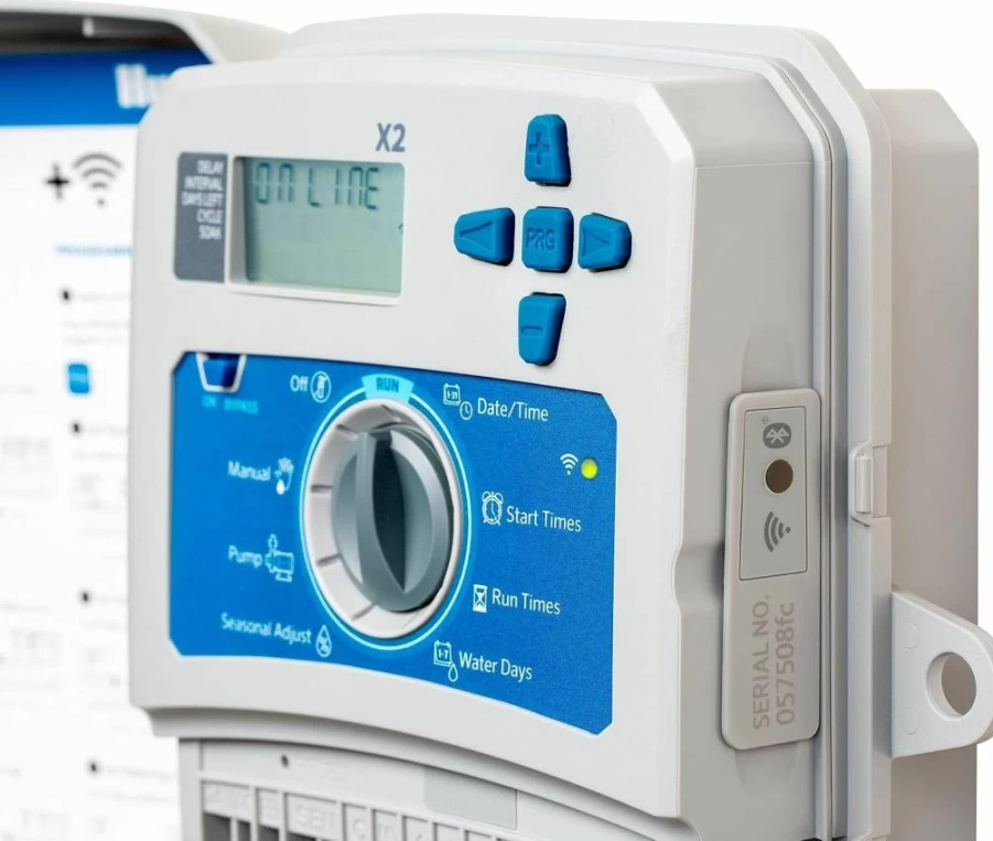 SPW X2-800 Smart Irrigation Controller with WiFi Module - 8 Zone Indoor/Outdoor Hydrawise Timer for Automated Watering System