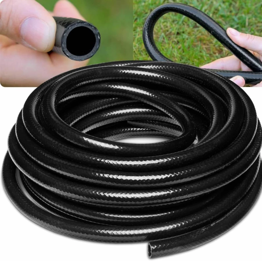CARPATHEN 50 Ft 1/2 Inch Drip Irrigation Tubing - Heavy Duty Garden Hose for Push-Fit Connectors, Lawn Watering System, and DIY Landscaping Projects