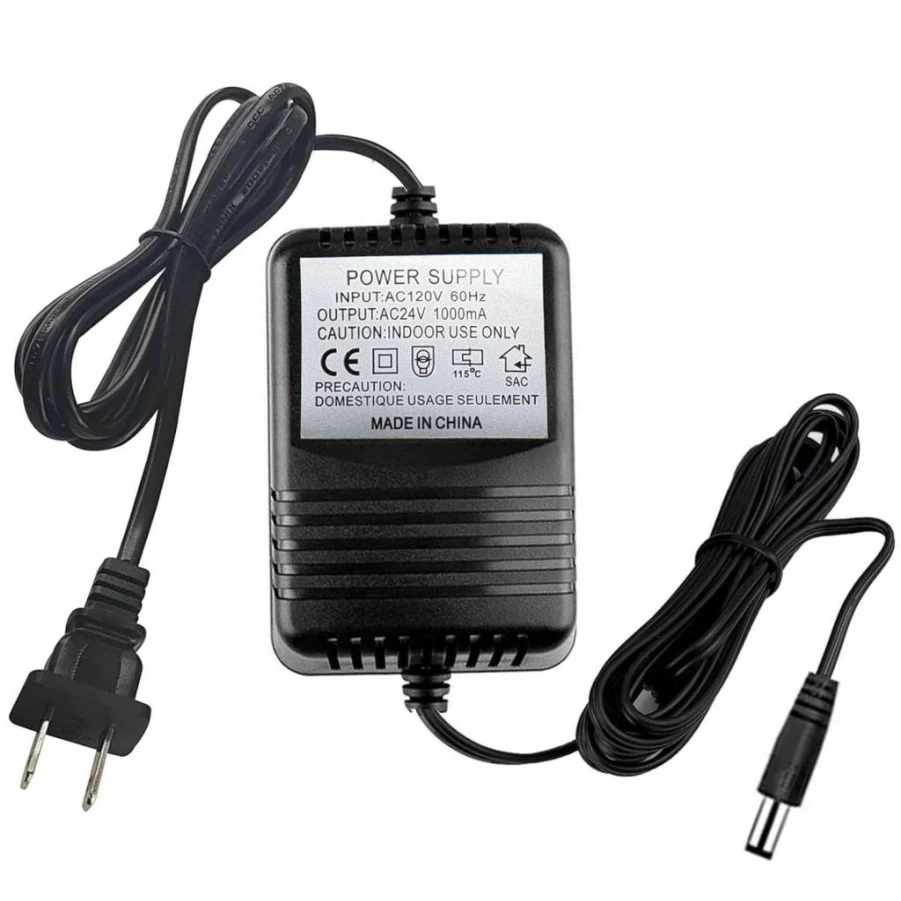24VAC Power Adapter Transformer by UPMMUD for Sprinkler Systems, Compatible with Rachio, Orbit, Rain Bird, Hunter, and Other Smart Irrigation Controllers