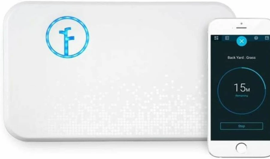 Rachio 2nd Gen 8-Zone Smart Sprinkler Controller with WiFi, Alexa Compatibility, and Weather Skip (8ZULW-B) - Discontinued Model