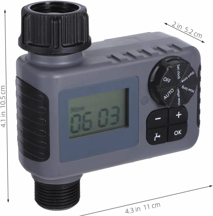 CANIGHT Smart Water Timer - Automatic Irrigation System for Garden, Lawn, and Pool with Electronic Faucet Control