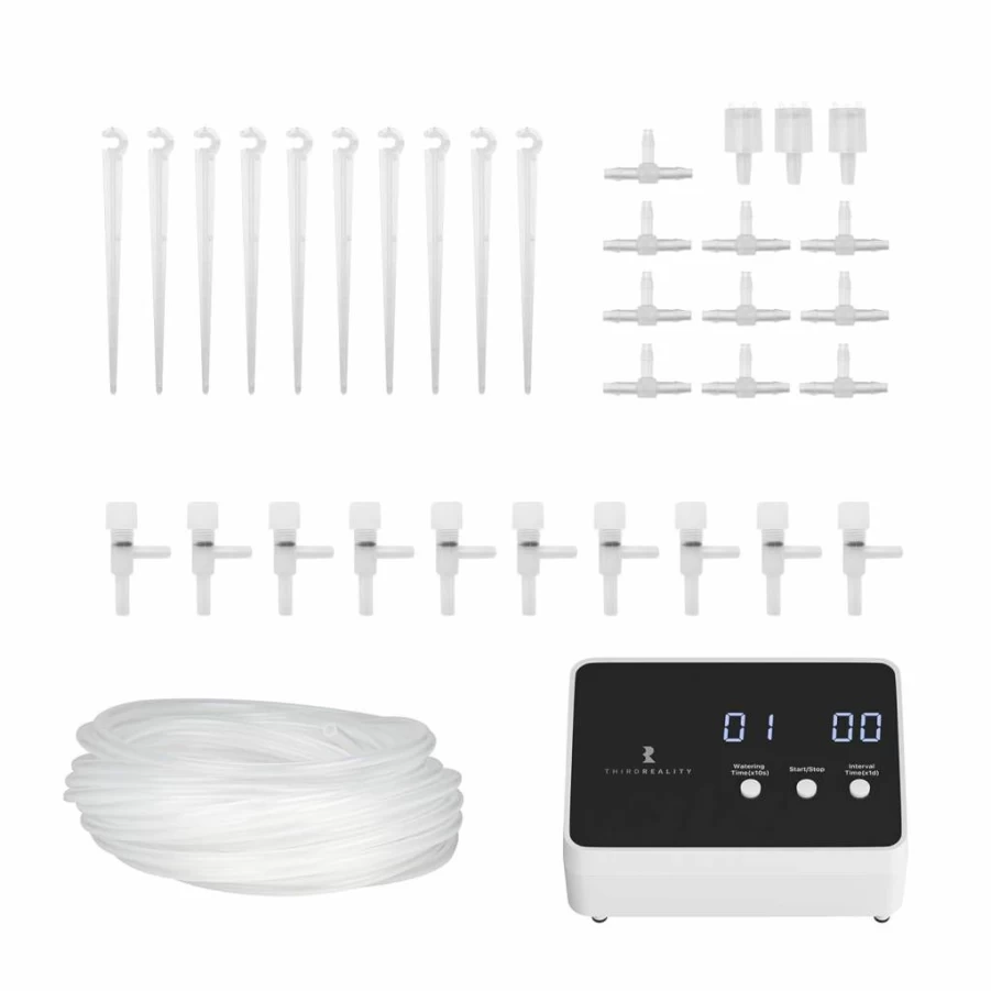 THIRDREALITY Zigbee Smart Watering Kit for Indoor Potted Plants, Compatible with Echo, Home Assistant, SmartThings, Hubitat, Homey (Hub Required)