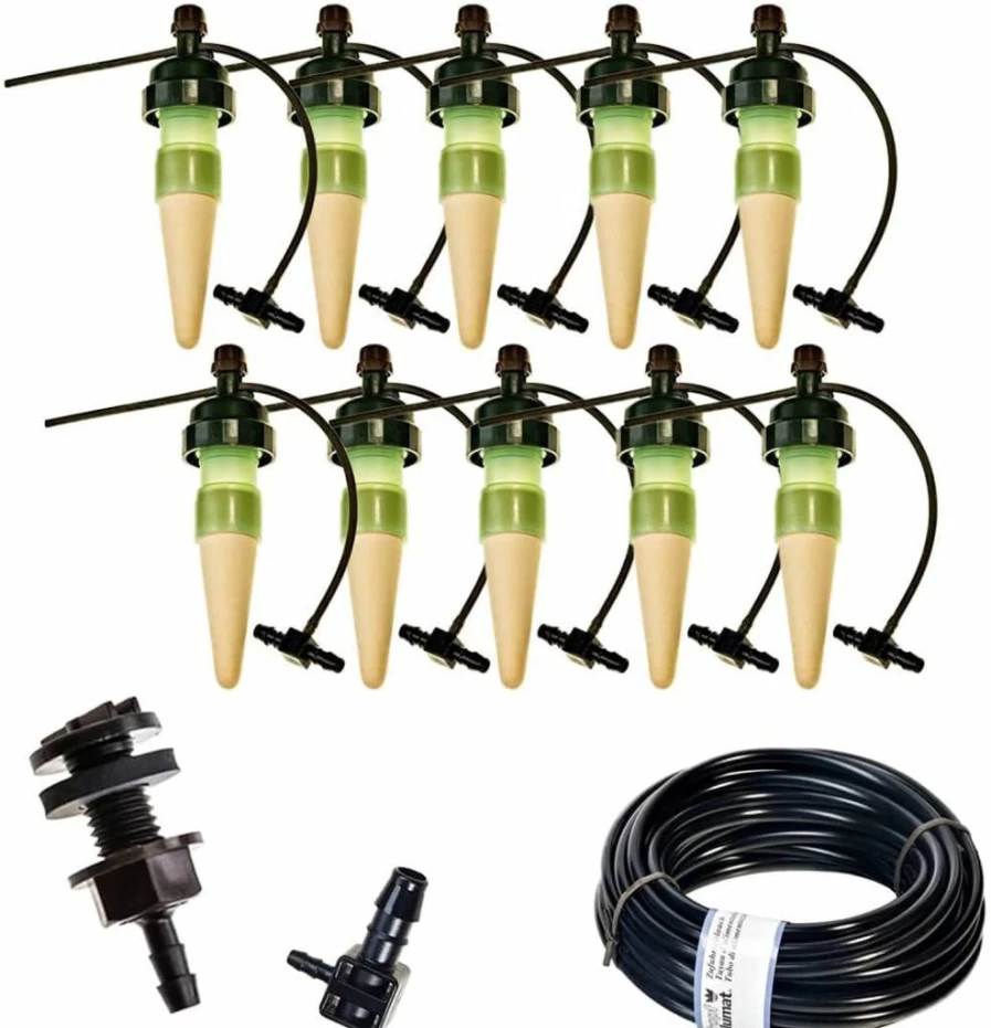 Blumat Tropf Medium Box Automatic Drip Irrigation System - 12 Pack for Garden, Patio, Hanging Baskets - Effortless Plant Watering for Up to 12 Plants