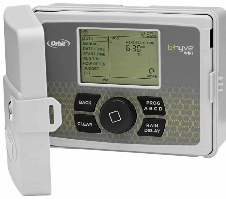 Orbit B-Hyve 57946 Smart WiFi Sprinkler Controller - 6-Zone Indoor/Outdoor Irrigation System