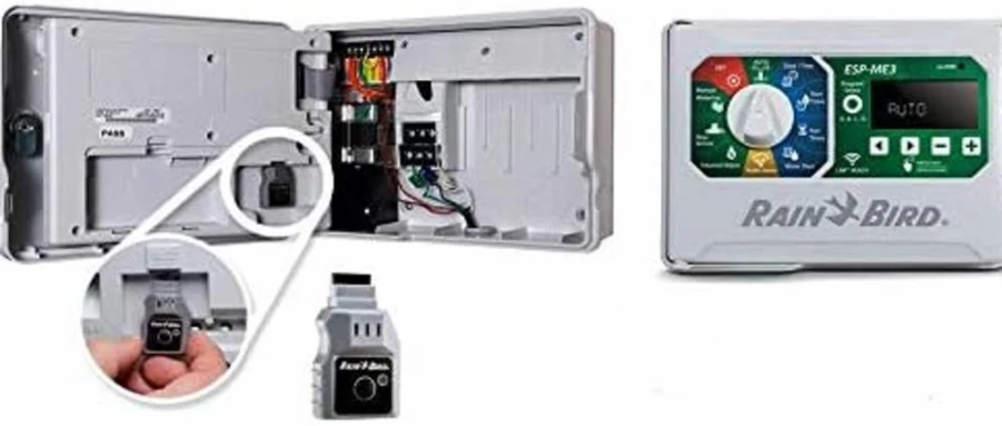 Rain-Bird ESP-ME3 Smart WiFi Irrigation Controller for Indoor & Outdoor Lawn Sprinkler Systems