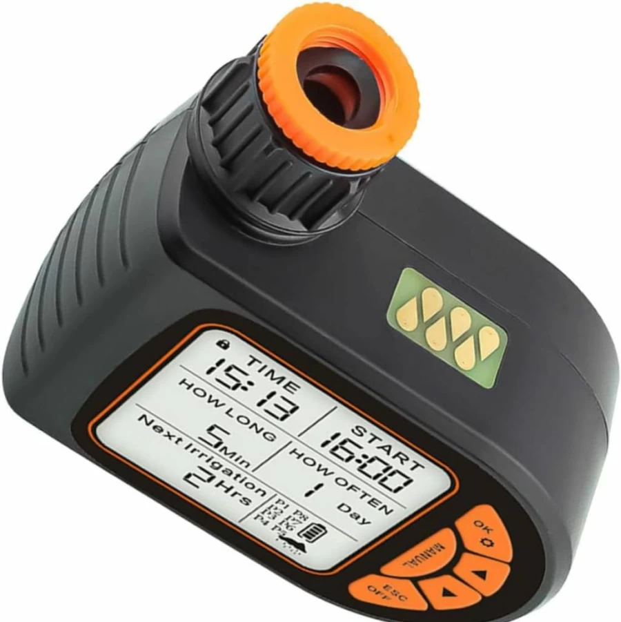 Milisten Digital Garden Sprinkler Timer - Smart Irrigation Controller for Automated Plant Watering System