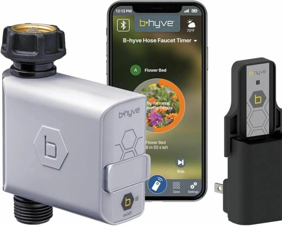 Orbit B-Hyve 21005 Smart WiFi Hose Timer - Automatic Watering Controller for Lawn & Garden