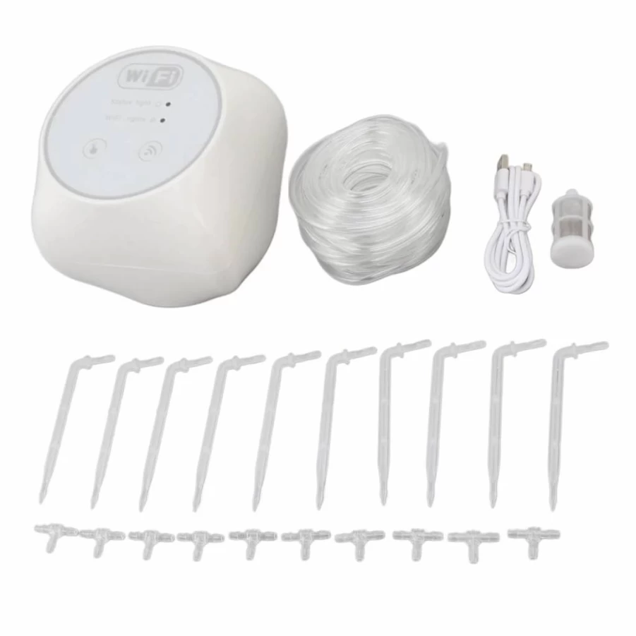 Pilipane Smart WiFi Automatic Drip Irrigation Kit - Watering System for Garden & Plants with Timer, Remote Control