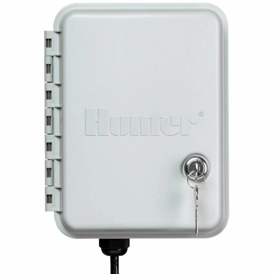 Hunter Hydrawise X2-400 Smart WiFi Irrigation Controller for Outdoor Sprinkler Systems, 4-Zone Water Timer, Weather-Based Scheduling